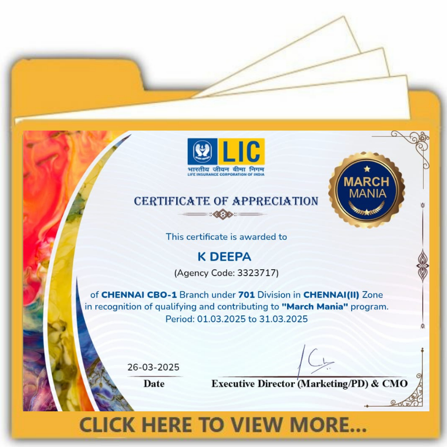 OUR CERTIFICATES